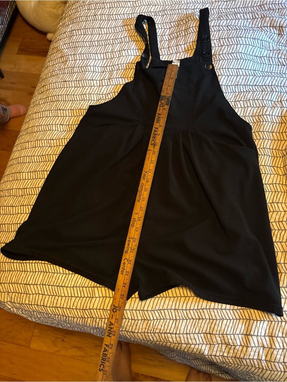 HALARA Black Romper Overalls
